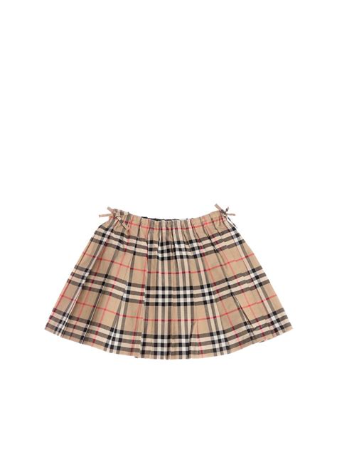 burberry classic skirt|burberry check pleated skirt.